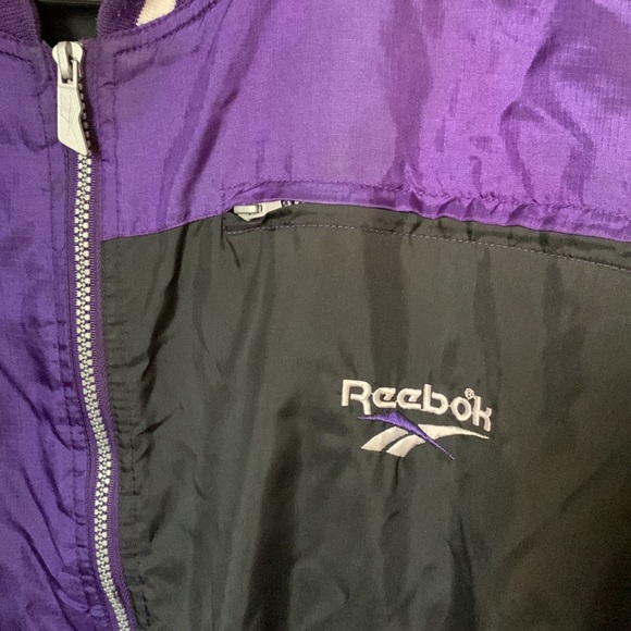 VINTAGE - REEBOK Full zip padded Windbreaker - Picture 4 of 7
